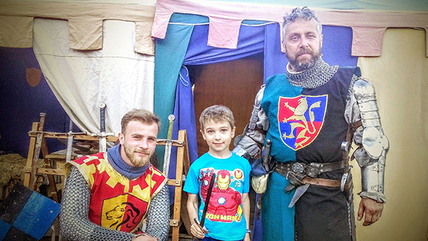 Cavaleri ai Festivalului Mihai Viteazul Craiova